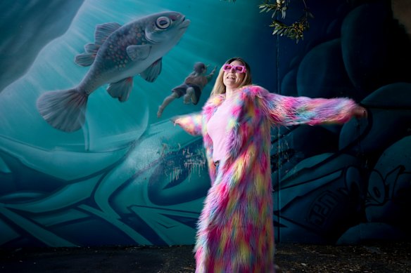 Lover of music festivals, Erin Girvan.