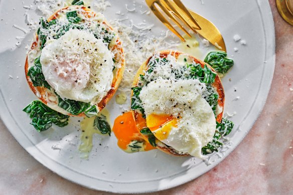 Florentine egg muffins.
