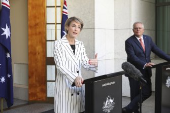 La procureure générale Michaelia Cash et le Premier ministre Scott Morrison ont publié la réponse tant attendue du gouvernement à un rapport sur la fin du harcèlement sexuel sur le lieu de travail.