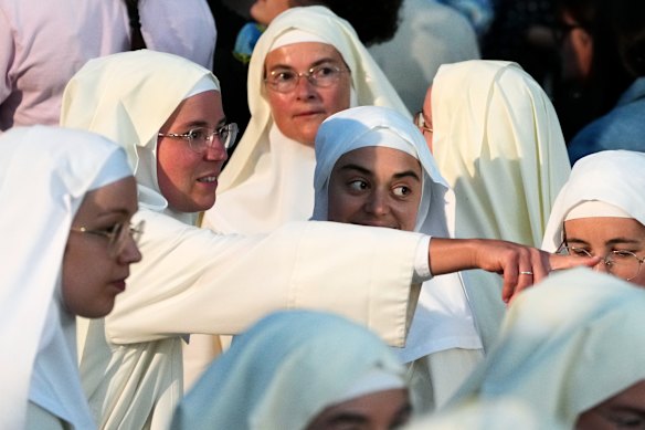Nuns In Lourdes are already waiting for the arrival of Pope Leo XIV.