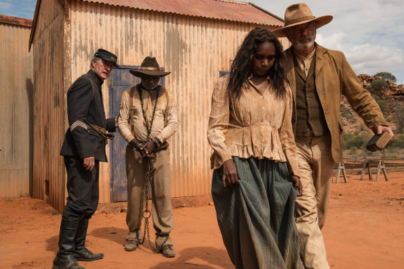 Sweet Country is “a brutalist, male, macho, biley, spitty, B.O. kind of thing,” says its director, Warwick Thornton.