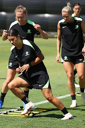 Sam Kerr is regaining confidence and fitness just in time for the Asian Cup.