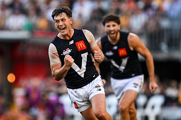 Zak Butters and Marcus Bontempelli played together earlkier this year fro Victoria, now they look like becoming teammates at the Western Bulldogs.