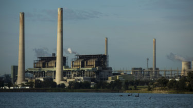 AGL’s Liddell coal power station in the Hunter Valley.