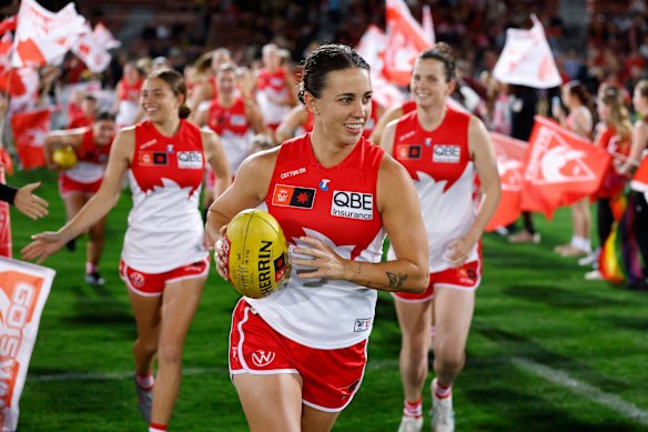 Chloe Molloy will miss the rest of the 2025 AFLW season.