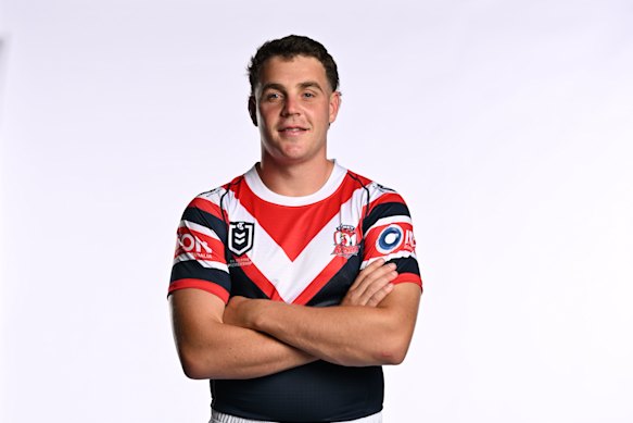 Sydney Roosters’ debutant Max McCathie.