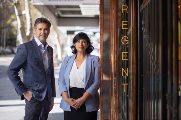 Lord Mayor Nicholas Reece and candidate for deputy lord mayor Roshena Campbell are unlikely to be able to proceed with plans to sell the Regent Theatre if elected.