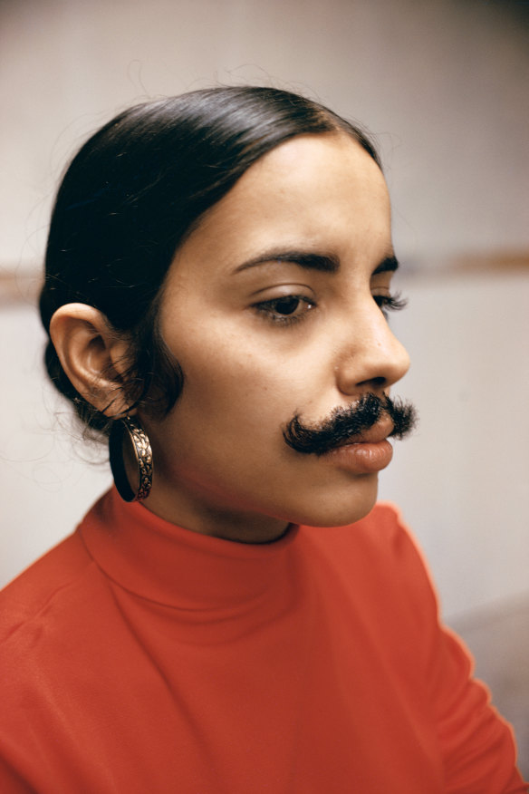 Ana Mendieta, Untitled (Facial Hair Transplants), 1972.