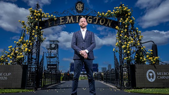 Ciaron Maher is on track to have a record eight horses in the Melbourne Cup. 
