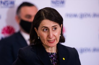 NSW Premier Gladys Berejiklian has announced the state’s path out of lockdown. 