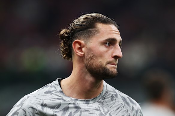 Adrien Rabiot of AC Milan.