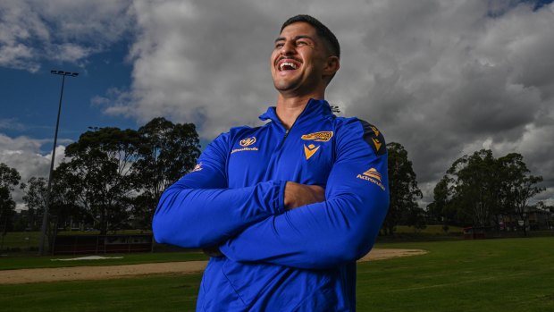Laughing all the way to the bank: Dylan Brown.