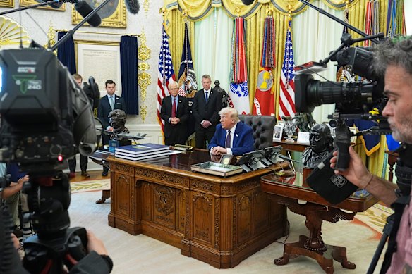 Trump frequently targets female reporters, infamously telling one “quiet, piggy” when she asked about Jeffrey Epstein.