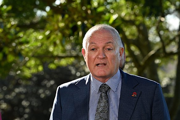 Gaming and Racing Minister David Harris.