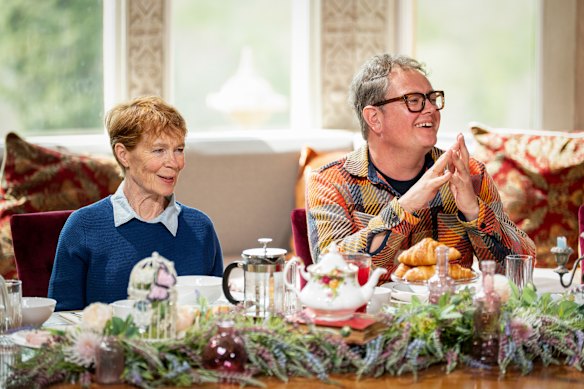 Celia Imrie and Alan Carr are stealing the show on The Celebrity Traitors. 