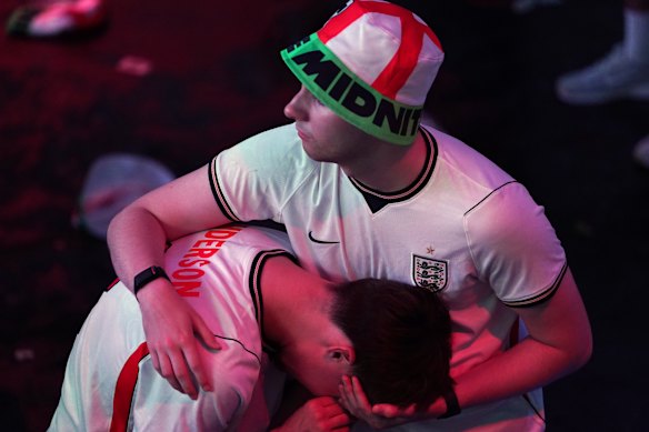 The pain of knowing it is not coming home.