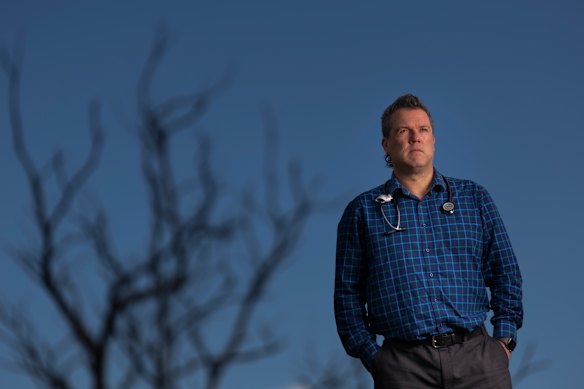Dr Chris Webster, who gave evidence in the murder trial of Erin Patterson.