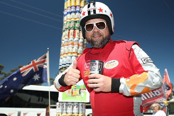 Spectators are seen at the 2025 Bathurst 1000. 