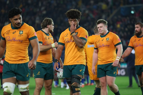 The Wallabies slumped to a demoralising defeat in Udine.