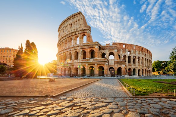  you land in Rome in time for a morning espresso.