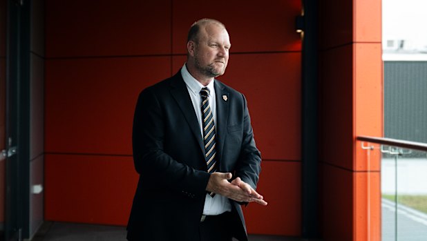 Interim West Tigers CEO Shaun Mielekamp.