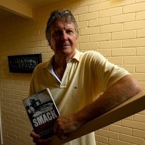 Small in 2009 with one of his books on organised crime, Smack. 