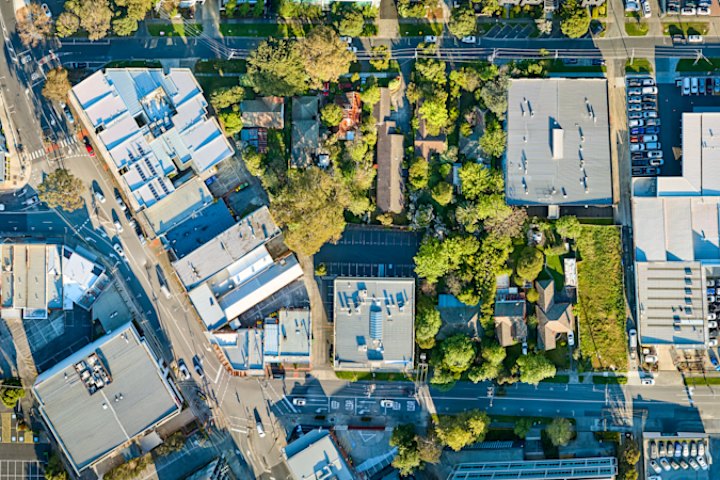 The green heart of Blackburn’s CBD at 4-8 Chapel Street and 5-15 Albert Street.