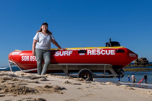 Sorrento Surf Life Saving president Jane Wright.