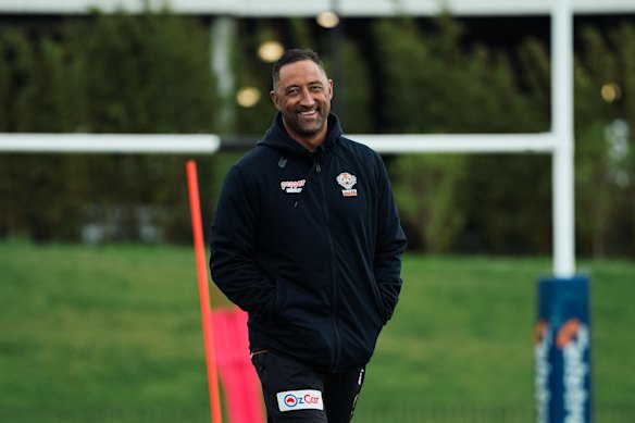 Benji Marshall has enjoyed an excellent start to the season with Wests Tigers.