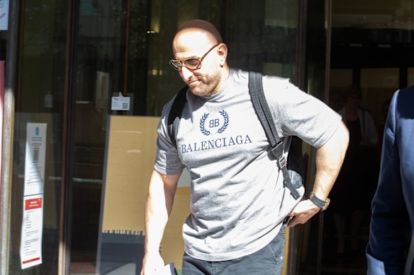 Senior Comanchero Tarek Zahed in 2021.