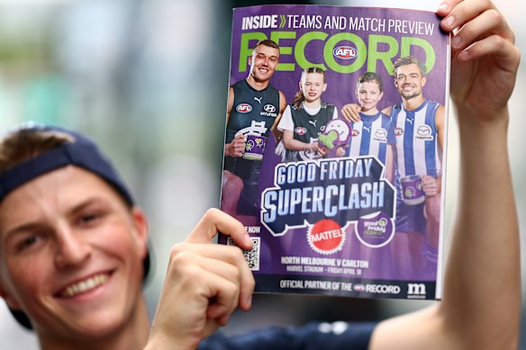 The AFL Record for Good Friday footy this year.