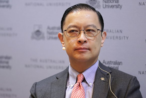 Thomas Lembong in Canberra in 2019. 
