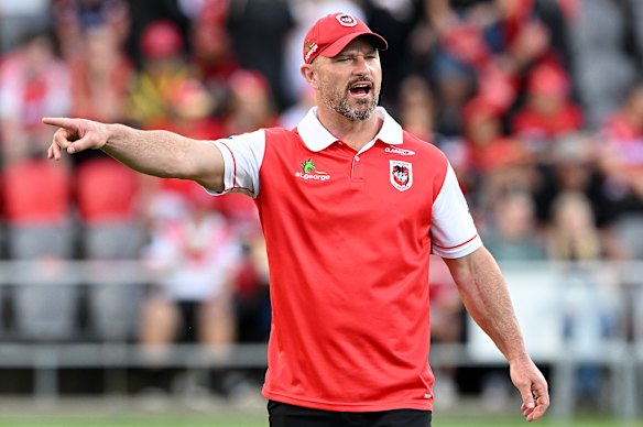 Dean Young was chosen ahead of 2010 Dragons premiership teammate Ben Hornby.