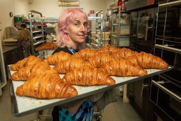 Zelda bakery owner Maaryasha Werdiger on a recent Thursday at the bakery.