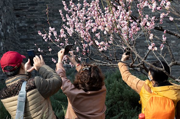 It’s an overly pretty backdrop for chatter about the perilous state of world affairs.