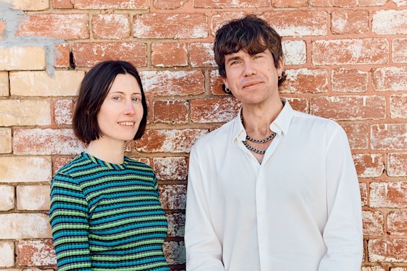 The Age Good Food Guide editors Emma Breheny and Frank Sweet.
