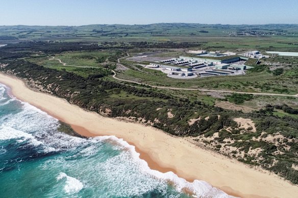 Victoria’s Wonthaggi desalination plant.