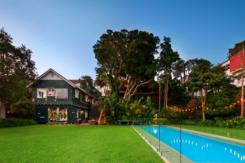 The Point Piper boat shed on an almost 2000-square-metre block sold last year for $38.5 million.