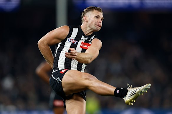 We know from his form at Port Adelaide hos damaging Dan Houston can be. If he finds that form for the Magpies, look out. 