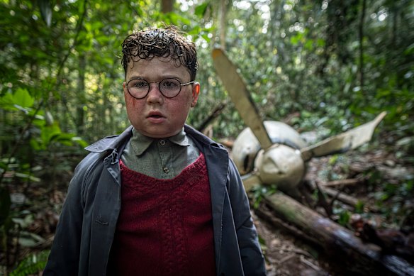 David McKenna as Piggy in the new Lord of the Flies adaptation.