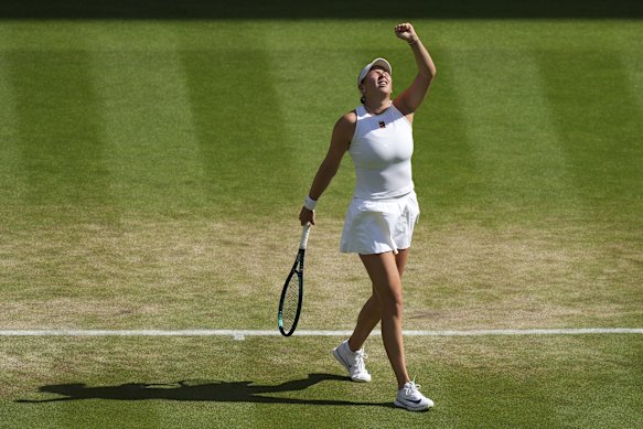 Anisimova will try to win her maiden grand slam title in the Wimbledon final.