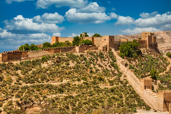 The Alcazaba of Almeria.