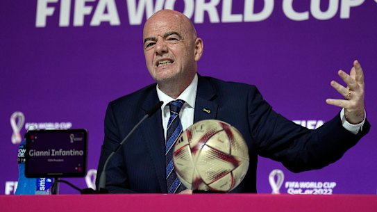 FIFA president Gianni Infantino is attempting to cling to power after his controversial plan to sell stakes in the World Cup.