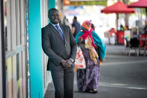 Footscray lawyer Maker Mayek.