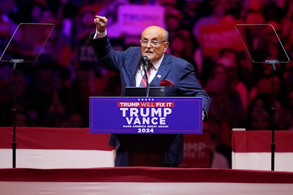 Among those who received a “full, complete and unconditional” pardons was Rudy Giuliani.