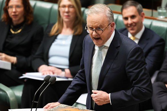 Prime Minister Anthony Albanese last week.