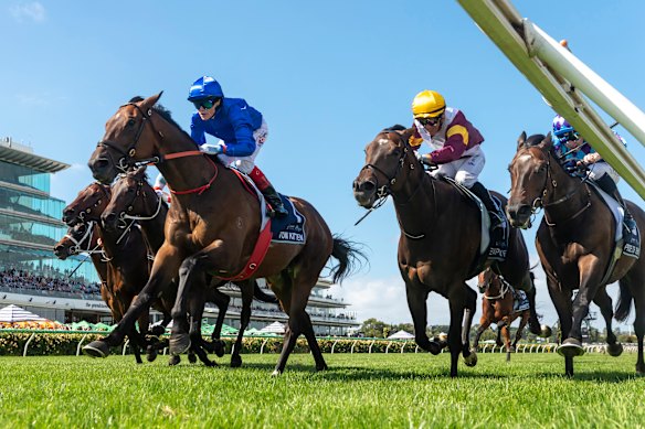 Tom Kitten, with Craig Williams on board, went back-to-back in the All-Star Mile