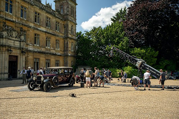  The Grand Finale on location at Highclere Castle in Hampshire, England.