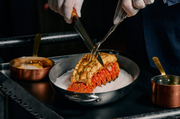 Society restaurant in Melbourne.