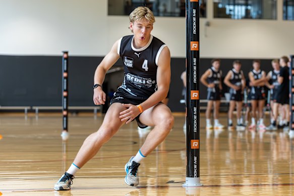 Ethan Drever could be the No.2 pick in next month’s AFL draft.
